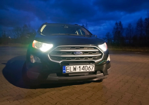 Ford EcoSport cena 53500 przebieg: 114200, rok produkcji 2018 z Ustroń małe 704